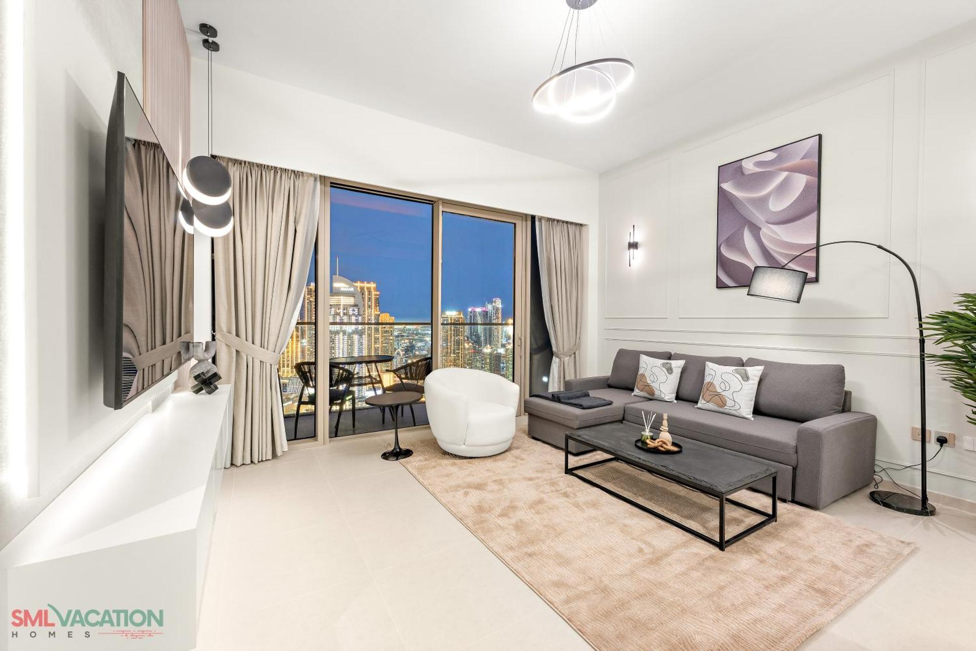Sml Vacation Homes - Sky High Apartments With Burj Khalifa And Dubai Fountain Views At Grande Signature, Downtown دبي المظهر الخارجي الصورة